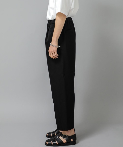 city(シティ)の「【CITY】WIDE TAPERED PANTS(スラックス・メンズ・ベージュ/ブラック・2/3/1)」の13枚目の写真