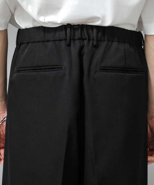 city(シティ)の「【CITY】WIDE TAPERED PANTS(スラックス・メンズ・ベージュ/ブラック・2/3/1)」の21枚目の写真