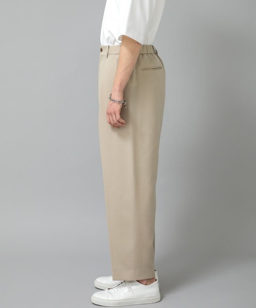 city(シティ)の「【CITY】WIDE TAPERED PANTS(スラックス・メンズ・ベージュ/ブラック・2/3/1)」の14枚目の写真