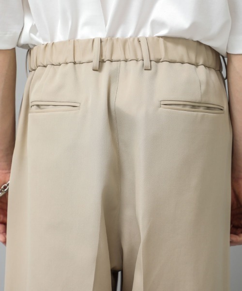 city(シティ)の「【CITY】WIDE TAPERED PANTS(スラックス・メンズ・ベージュ/ブラック・2/3/1)」の22枚目の写真