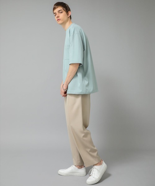 city(シティ)の「【CITY】WIDE TAPERED PANTS(スラックス・メンズ・ベージュ/ブラック・2/3/1)」の9枚目の写真