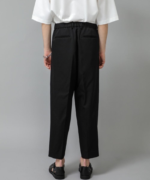 city(シティ)の「【CITY】WIDE TAPERED PANTS(スラックス・メンズ・ベージュ/ブラック・2/3/1)」の15枚目の写真