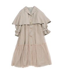 アクシーズファム【新品】お値下げ♪ポエティック　ヨーク刺繍トレンチコート axes femme POETIQUE（アクシーズファムポエティック）の
