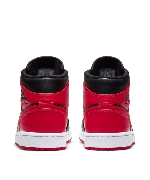 NIKE（ナイキ）の「NIKE / "AIR JORDAN 1 MID" スニーカー（スニーカー・メンズ・レッド系・26/27/28/29）」の4枚目の写真