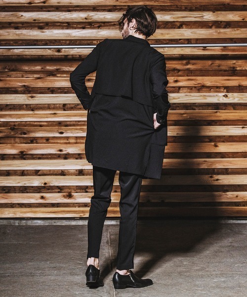 NO ID.（ノーアイディ）の「ms4641- ﾚｲﾔｰﾄﾞﾛﾝｸﾞSH シャツ（シャツ/ブラウス・メンズ・ライトグレー/ブルーグレー/ブラック・1/2）」の11枚目の写真
