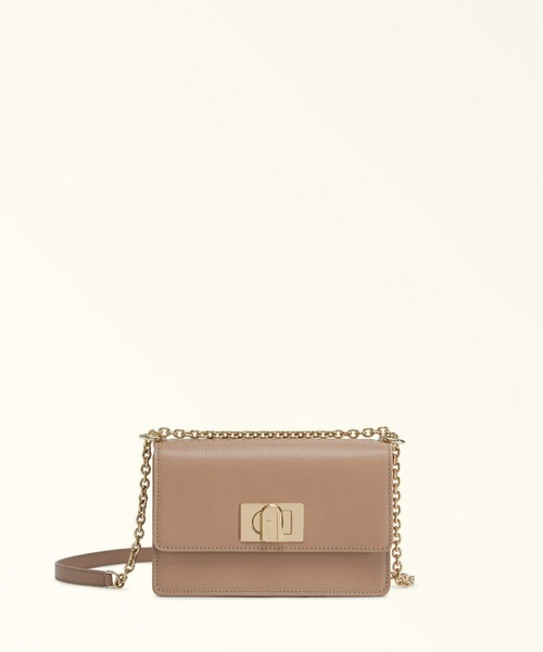 FURLA（フルラ）の「フルラ 1927 (Furla 1927) ミニクロスボディ（ショルダーバッグ・レディース・ベージュ/セージグリーン/ブルー/オレンジ系その他/ブルーグリーン/ブルーグレー/ブラック/ライトグリーン/アクア/ボルドー/ライトグレー/パープル/マスタード/モカ/サンドベージュ・ONE SIZE）」の7枚目の写真