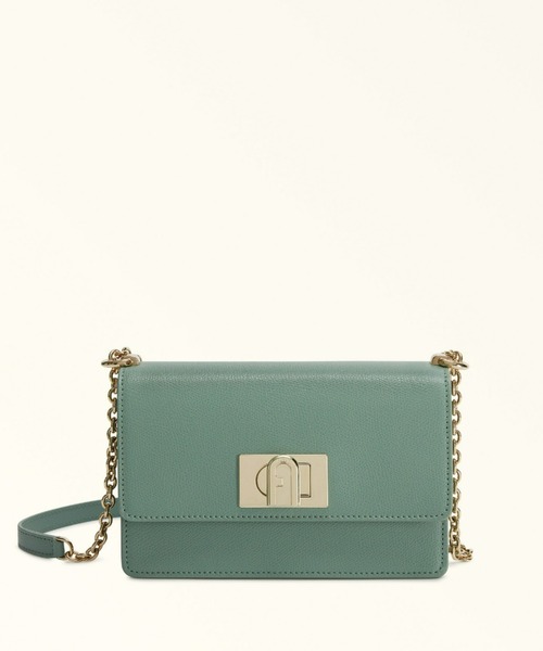 FURLA（フルラ）の「フルラ 1927 (Furla 1927) ミニクロスボディ（ショルダーバッグ・レディース・ベージュ/セージグリーン/ブルー/オレンジ系その他/ブルーグリーン/ブルーグレー/ブラック/ライトグリーン/アクア/ボルドー/ライトグレー/パープル/マスタード/モカ/サンドベージュ・ONE SIZE）」の9枚目の写真