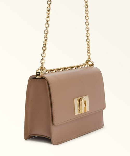 美品 FURLA フルラ ビーズバッグ シャンパンゴールド ビンテージ 希少 フルラ FURLA ハンドバッグ ショルダーバッグ リンダ ベージュ