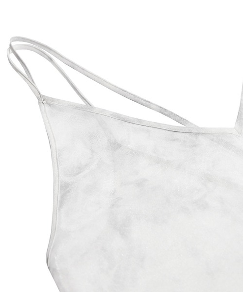 STUNNING LURE（スタニングルアー）の「シアーレイヤードワンピース（ワンピース・レディース・ブルー/サーモンピンク/ライトグレー・0/2/1）」の20枚目の写真