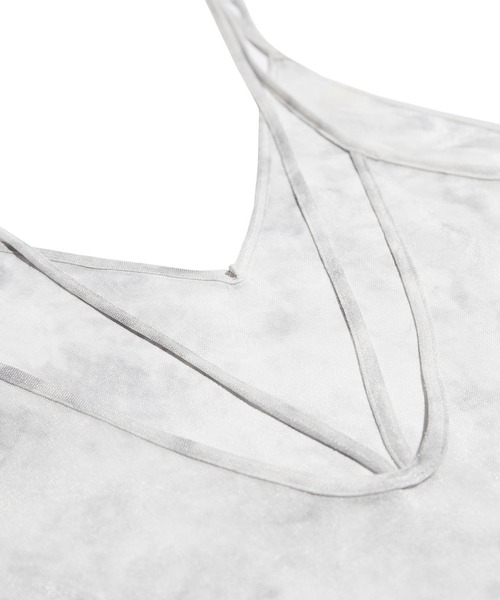 STUNNING LURE（スタニングルアー）の「シアーレイヤードワンピース（ワンピース・レディース・ブルー/サーモンピンク/ライトグレー・0/2/1）」の21枚目の写真