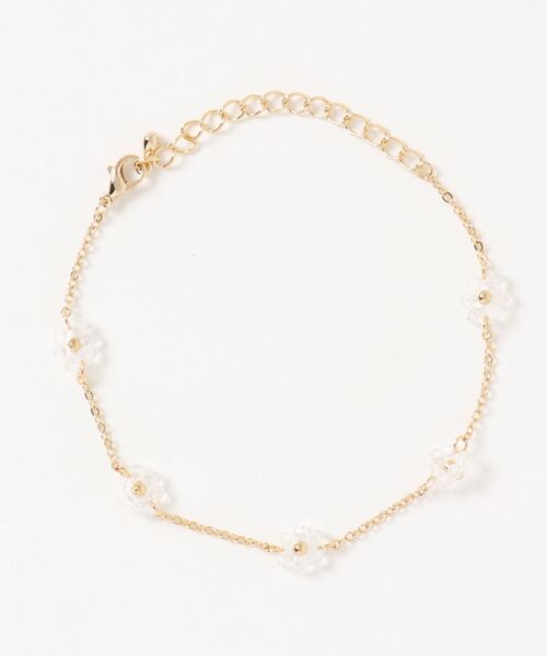 flower（フラワー）の「マーガレットブレスレット（ブレスレット・レディース・ゴールド・FREE）」の3枚目の写真