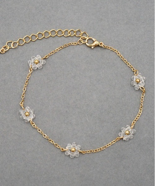 flower（フラワー）の「マーガレットブレスレット（ブレスレット・レディース・ゴールド・FREE）」の12枚目の写真