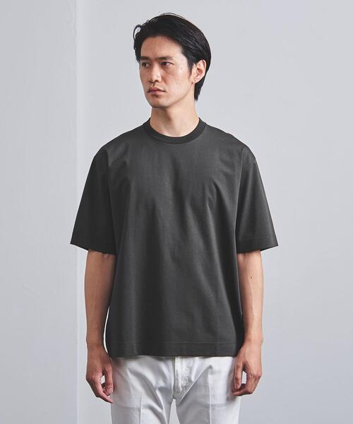UNITED ARROWS（ユナイテッドアローズ）の「＜UNITED ARROWS＞ ポンチ Tシャツ（Tシャツ/カットソー・メンズ・ホワイト/ライトグレー/ライトブルー/ブラック・SMALL/MEDIUM/LARGE/X-LARGE）」の11枚目の写真