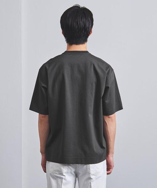 UNITED ARROWS（ユナイテッドアローズ）の「＜UNITED ARROWS＞ ポンチ Tシャツ（Tシャツ/カットソー・メンズ・ホワイト/ライトグレー/ライトブルー/ブラック・SMALL/MEDIUM/LARGE/X-LARGE）」の13枚目の写真