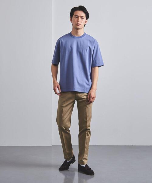 UNITED ARROWS（ユナイテッドアローズ）の「＜UNITED ARROWS＞ ポンチ Tシャツ（Tシャツ/カットソー・メンズ・ホワイト/ライトグレー/ライトブルー/ブラック・SMALL/MEDIUM/LARGE/X-LARGE）」の8枚目の写真