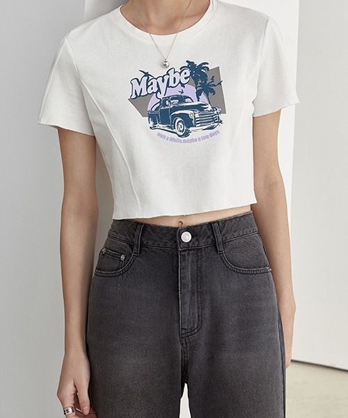 Fano Studios（ファノ ストゥディオズ）の「【Fano Studios】Clash loose black denim FX21K022（デニムパンツ・レディース・ダークグレー・S/M/L）」の5枚目の写真