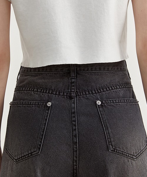 Fano Studios（ファノ ストゥディオズ）の「【Fano Studios】Clash loose black denim FX21K022（デニムパンツ・レディース・ダークグレー・S/M/L）」の9枚目の写真