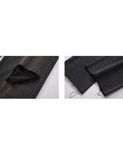 Fano Studios（ファノ ストゥディオズ）の「【Fano Studios】Clash loose black denim FX21K022（デニムパンツ・レディース・ダークグレー・S/M/L）」の12枚目の写真