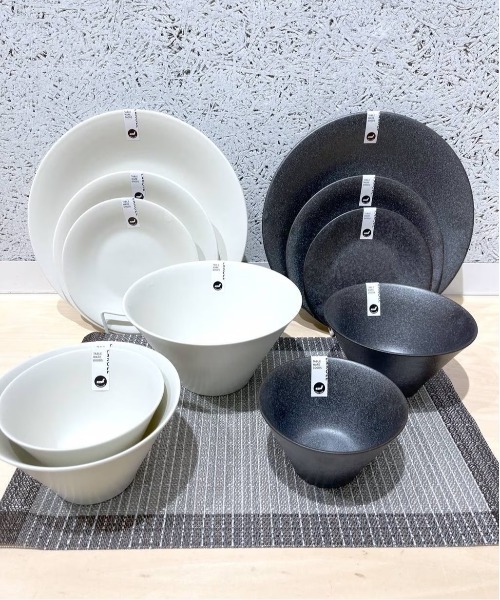 LAKOLE（ラコレ）の「美濃焼きSLIMボウル(L) / 947160（食器・レディース・ブラック/ホワイト・FREE）」の18枚目の写真