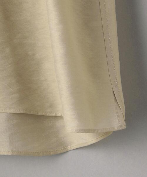 BEAUTY&YOUTH UNITED ARROWS（ビューティーアンドユースユナイテッドアローズ）の「BY シアーフリルネック6分袖ブラウス（シャツ/ブラウス・レディース・ベージュ/イエロー/ダークグリーン・FREE）」の14枚目の写真