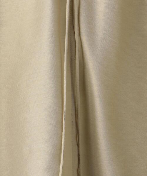 BEAUTY&YOUTH UNITED ARROWS（ビューティーアンドユースユナイテッドアローズ）の「BY シアーフリルネック6分袖ブラウス（シャツ/ブラウス・レディース・ベージュ/イエロー/ダークグリーン・FREE）」の15枚目の写真