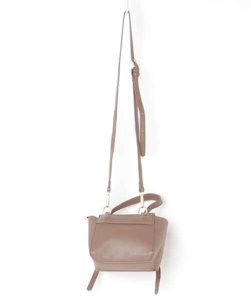 MAISON BREEZE（メゾンブリーズ）の「【MAISON BREEZE】小シボ mini bag ミニ手提げバッグ（ショルダーバッグ・レディース・ブラック/グレー/イエロー・FREE）」の4枚目の写真