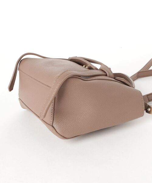 MAISON BREEZE（メゾンブリーズ）の「【MAISON BREEZE】小シボ mini bag ミニ手提げバッグ（ショルダーバッグ・レディース・ブラック/グレー/イエロー・FREE）」の5枚目の写真