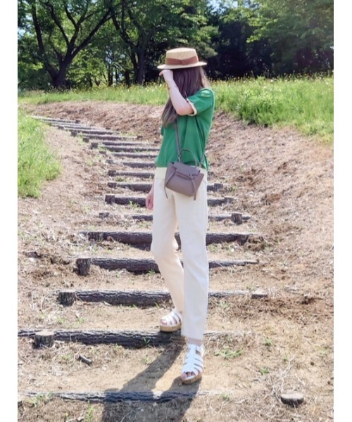 MAISON BREEZE（メゾンブリーズ）の「【MAISON BREEZE】小シボ mini bag ミニ手提げバッグ（ショルダーバッグ・レディース・ブラック/グレー/イエロー・FREE）」の18枚目の写真