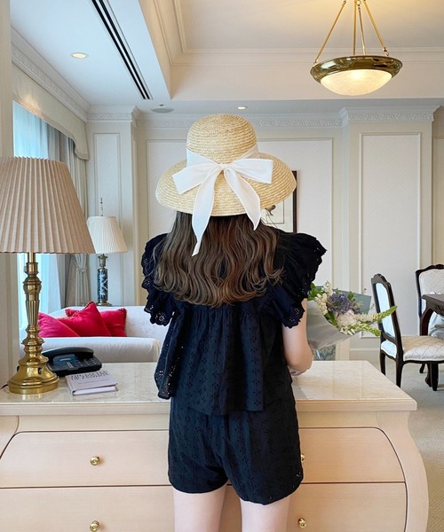 Heather(ヘザー)の「あいねねカットワークショートパンツ【SETUP対応】954953(その他パンツ・レディース・ホワイト/ブラック/グリーン・FREE)」の11枚目の写真