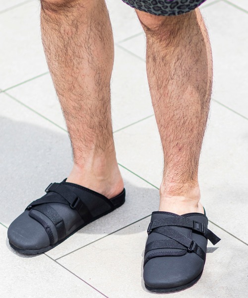 SUBLIME（サブライム）の「SUBLiME ECO SUEDE RIPPER SLIP-ON（サンダル・メンズ・ブラック/ベージュ・41/42/43）」の18枚目の写真