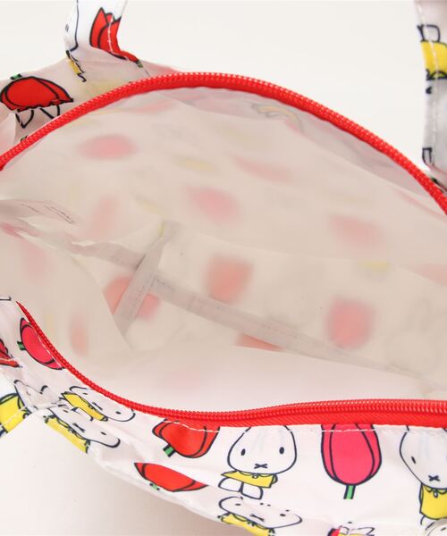 Miffy（ ミッフィー）の「【 miffy 】 転写ランチエコバッグ チューリップ（エコバッグ/サブバッグ・レディース・ホワイト・FREE）」の8枚目の写真
