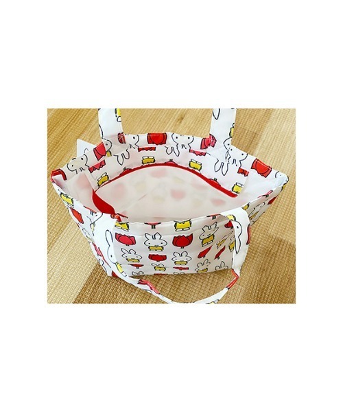 Miffy（ ミッフィー）の「【 miffy 】 転写ランチエコバッグ チューリップ（エコバッグ/サブバッグ・レディース・ホワイト・FREE）」の7枚目の写真