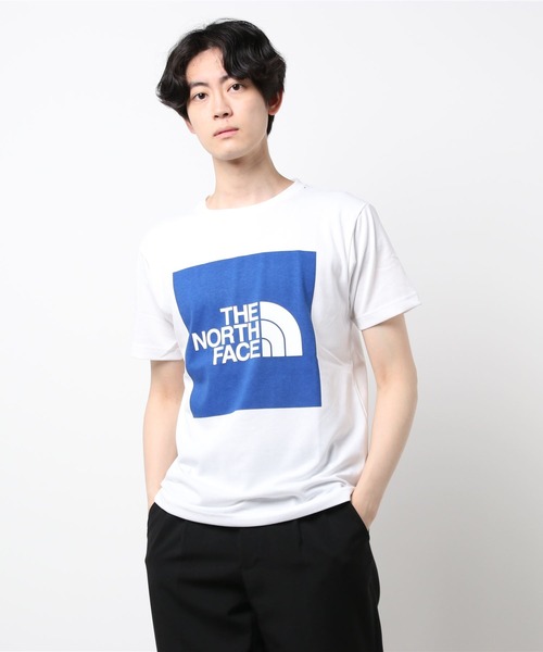 THE NORTH FACE（ザノースフェイス）の「◆【THE NORTH FACE / ザ ノースフェイス】 S/S COLORED SQUARE LOGO TEE（Tシャツ/カットソー・メンズ・ブラック/ブルー/グリーン・MEDIUM/LARGE/X-LARGE）」の7枚目の写真