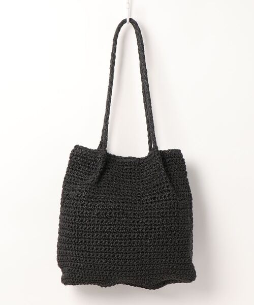 ROSE BUD(ローズバッド)の「かごバッグ(かごバッグ・レディース・ブラック/ベージュ/グレー・FREE)」の7枚目の写真