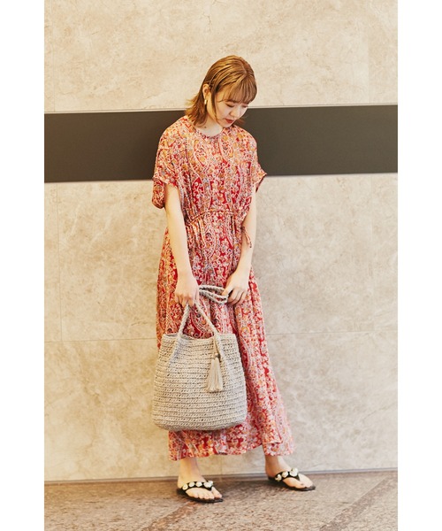 ROSE BUD(ローズバッド)の「かごバッグ(かごバッグ・レディース・ブラック/ベージュ/グレー・FREE)」の17枚目の写真