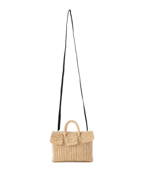 美品　MAISON N.H PARIS　ラフィア　ショルダーバッグ MARGOT Shoulder Bag – MAISON N.H PARIS