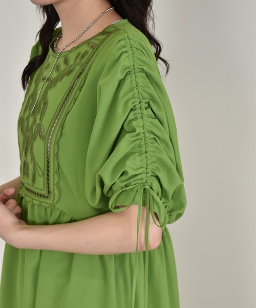 新品✴️未使用✴️アダバット　ワンピース&ペチコート付き　42(LL)　グリーン 楽天市場】LL ワンピース（ブランドアダバット）（ゴルフ