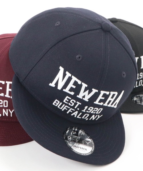 ONSPOTZ(オンスポッツ)の「ニューエラ キャップ NEWERA ARCHLOGO(キャップ・メンズ・ブラック/ネイビー/レッド・M/L)」の2枚目の写真
