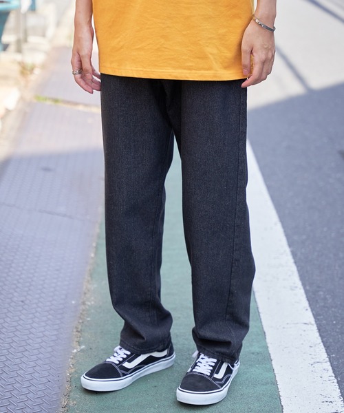 MAISON CLUB(メゾンクラブ)の「【MAISON CLUB】ワイドウォッシュデニムパンツ KNF(デニムパンツ・メンズ・ホワイト/サックスブルー/ブラック・2/1)」の12枚目の写真