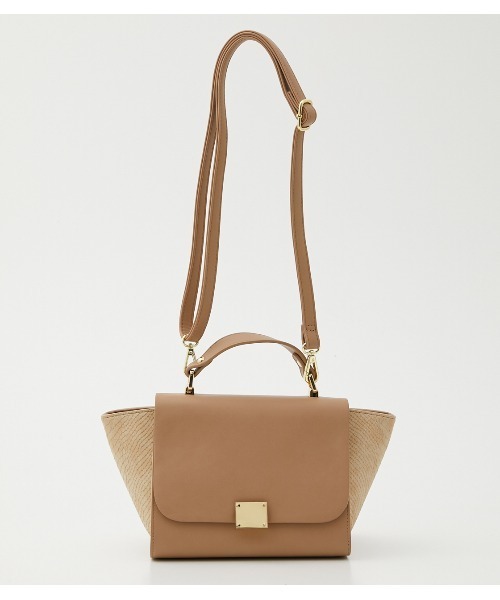 AZUL by moussy（アズールバイマウジー）の「PYTHON COMBINATION BAG（ショルダーバッグ・レディース・ブラック/ベージュ/ホワイト系その他・FREE）」の3枚目の写真