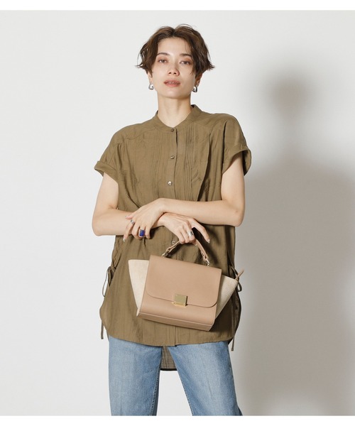 AZUL by moussy（アズールバイマウジー）の「PYTHON COMBINATION BAG（ショルダーバッグ・レディース・ブラック/ベージュ/ホワイト系その他・FREE）」の4枚目の写真