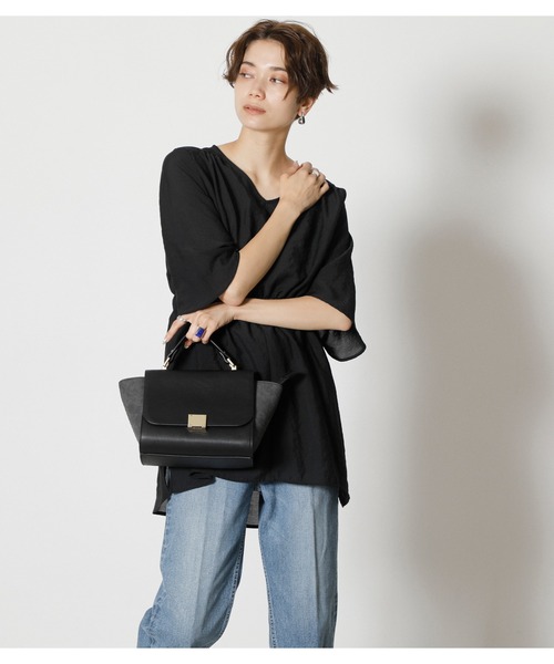 AZUL by moussy（アズールバイマウジー）の「PYTHON COMBINATION BAG（ショルダーバッグ・レディース・ブラック/ベージュ/ホワイト系その他・FREE）」の8枚目の写真