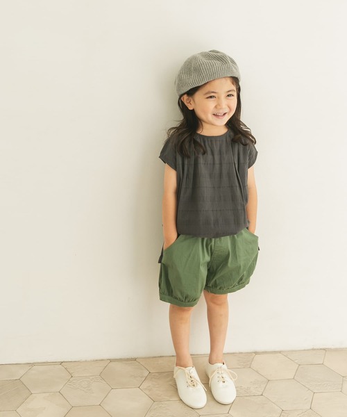 URBAN RESEARCH DOORS（アーバンリサーチドアーズ）の「ストレッチバルーンパンツ(KIDS)（その他パンツ・キッズ・ライトベージュ/ライトカーキ・90/120/135/105）」の2枚目の写真