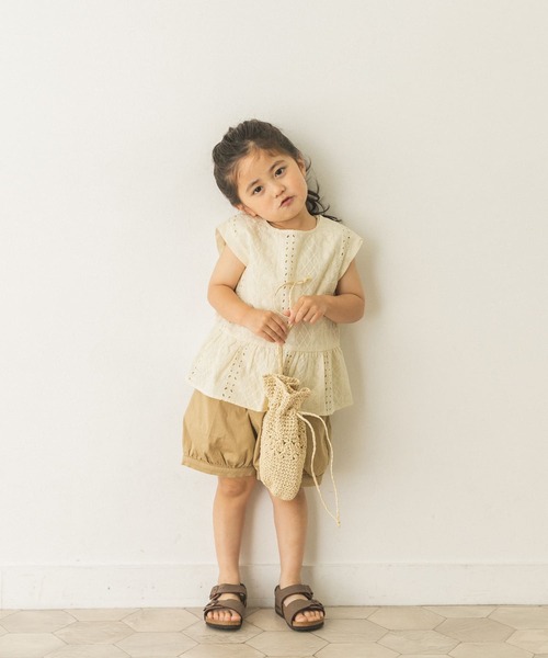 URBAN RESEARCH DOORS（アーバンリサーチドアーズ）の「ストレッチバルーンパンツ(KIDS)（その他パンツ・キッズ・ライトベージュ/ライトカーキ・90/120/135/105）」の13枚目の写真