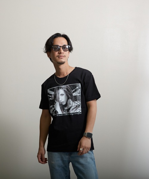 VIBGYOR（ヴィブジョー）の「【VIBGYOR BY AS】ガールズフォトプリントTEE(FL)（Tシャツ/カットソー・メンズ・ホワイト/ブラック・X-LARGE/LARGE/MEDIUM）」の6枚目の写真