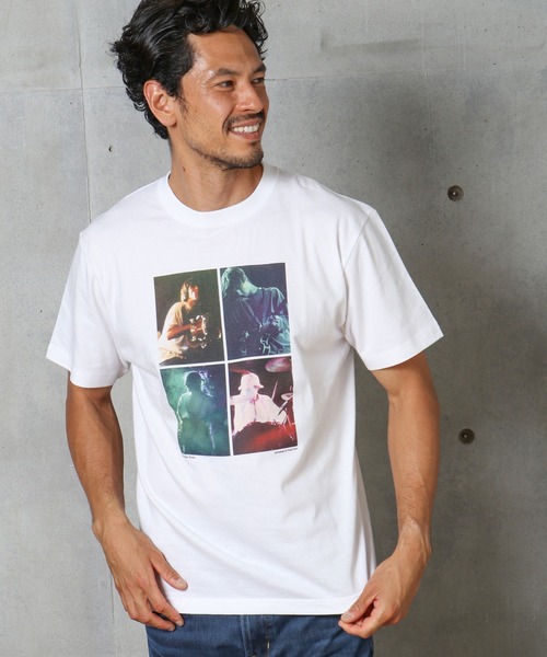 MEN'S BIGI（メンズビギ）の「[KENJI KUBO × MENS BIGI] <The Stone Roses/ザ・ストーン・ローゼズ>フォトT＃03（Tシャツ/カットソー・メンズ・ブラック/ホワイト・02/01/03）」の11枚目の写真