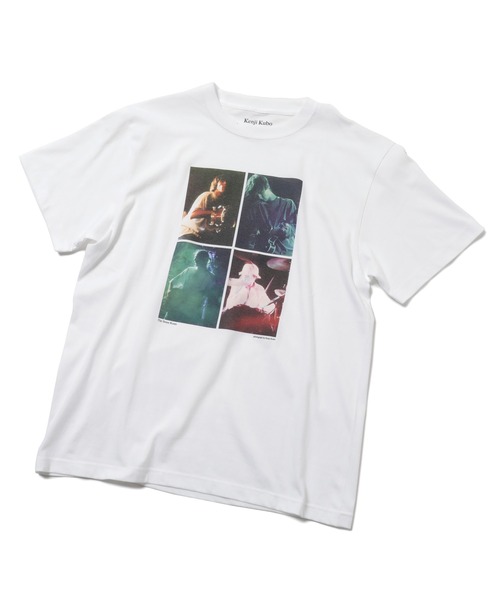 MEN'S BIGI（メンズビギ）の「[KENJI KUBO × MENS BIGI] <The Stone Roses/ザ・ストーン・ローゼズ>フォトT＃03（Tシャツ/カットソー・メンズ・ブラック/ホワイト・02/01/03）」の5枚目の写真