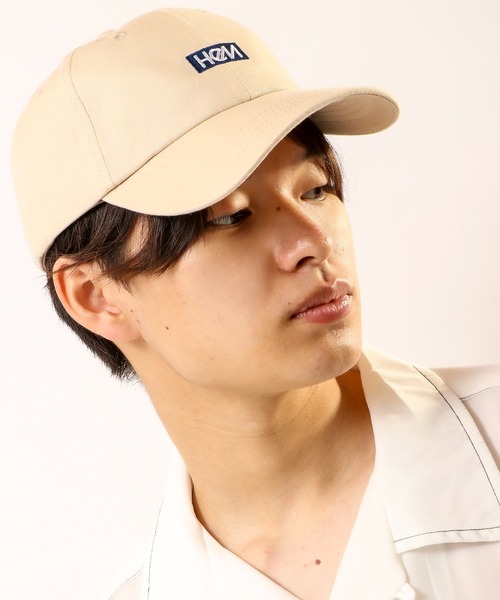 HeM（ヘム）の「HeM ボックスロゴキャップ（キャップ・メンズ・ブラック/ベージュ/ベージュ系その他/ブラック系その他・FREE）」の3枚目の写真