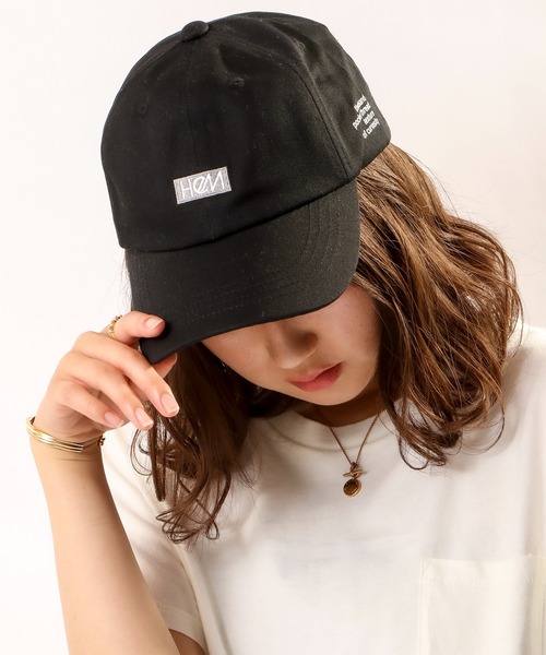HeM（ヘム）の「HeM ボックスロゴキャップ（キャップ・メンズ・ブラック/ベージュ/ベージュ系その他/ブラック系その他・FREE）」の8枚目の写真