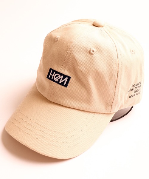 HeM（ヘム）の「HeM ボックスロゴキャップ（キャップ・メンズ・ブラック/ベージュ/ベージュ系その他/ブラック系その他・FREE）」の22枚目の写真